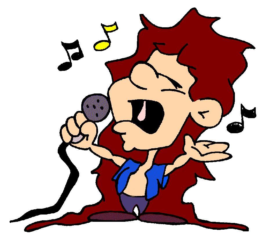 Pix For  Singer Cartoon