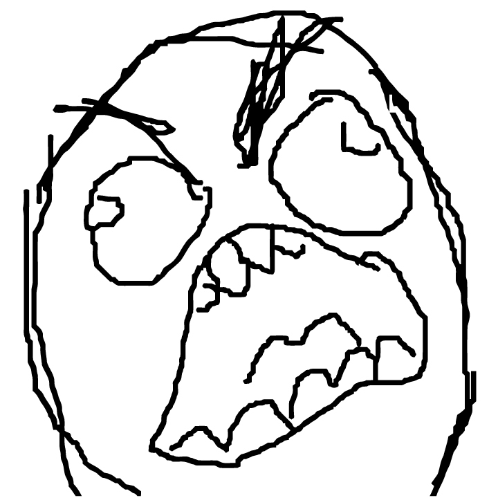 disappointed troll face