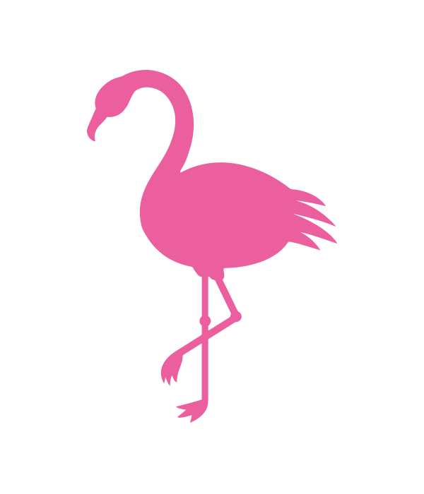 Flamingo SVG File - Chicfetti Parties