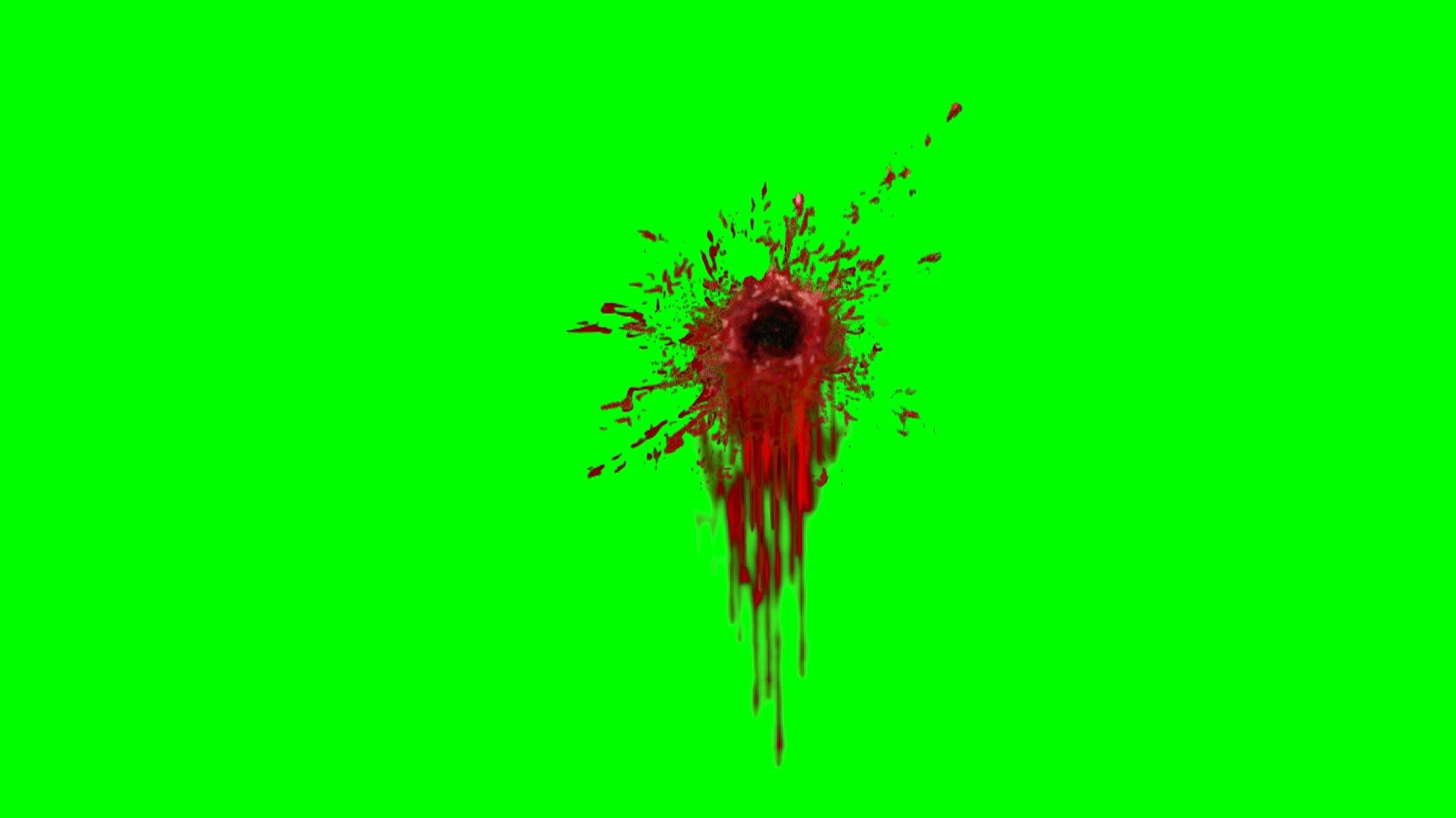 Bloody Bleeding Bullet Hole - Green Screen - Download - YouTube