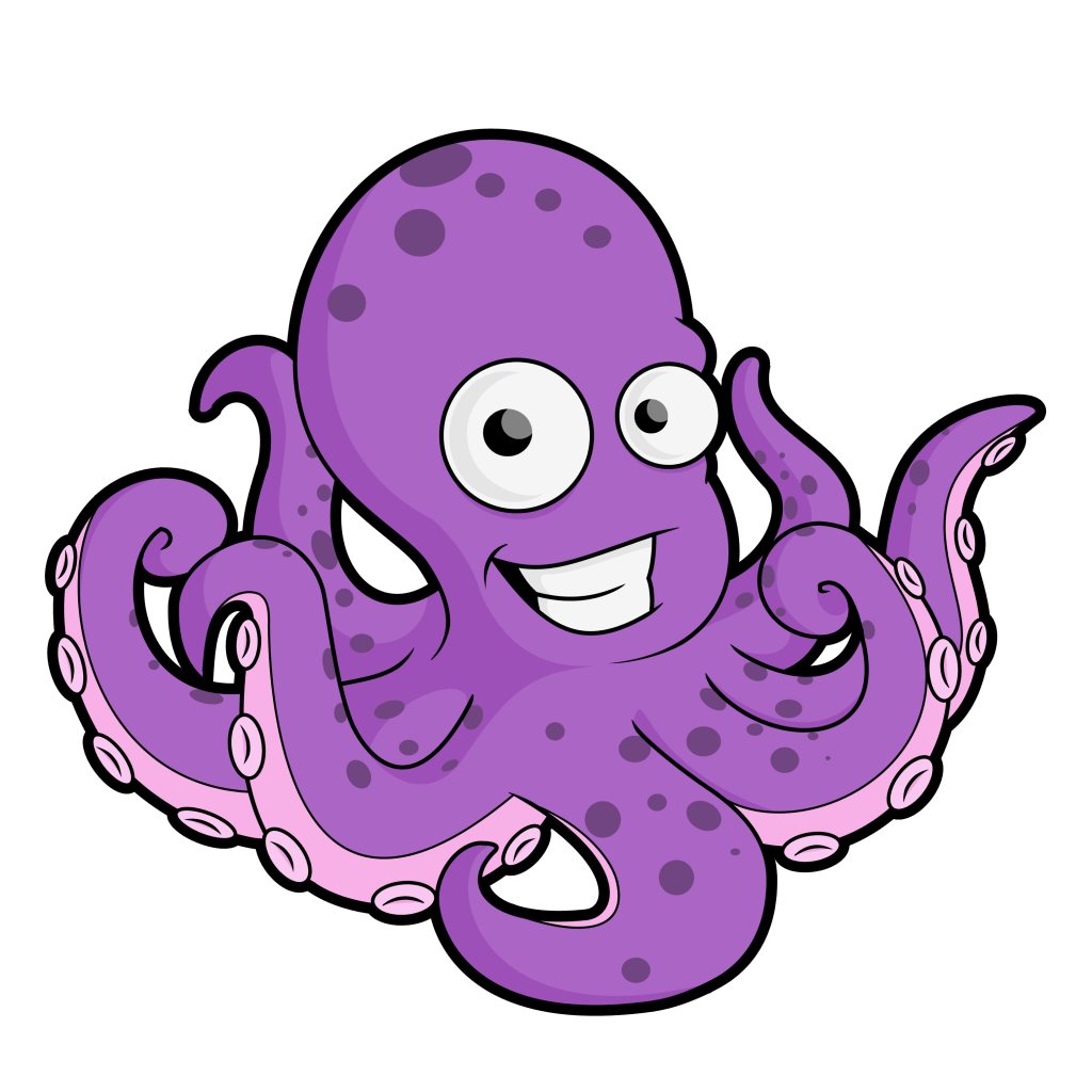 cartoon octopus vector free - Cartoonist For Hire - Hire a 