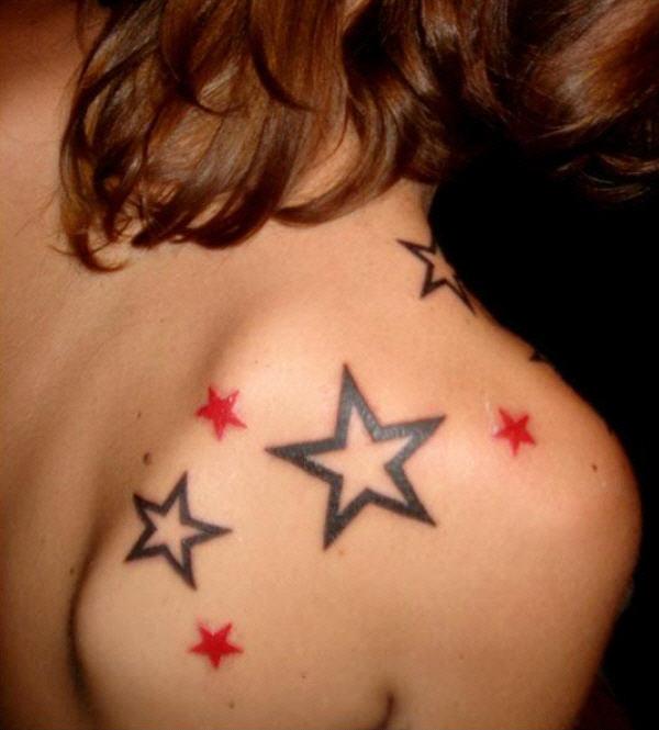 30 Hottest Star Tattoo Designs  Pretty Designs