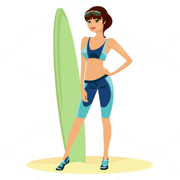 Couple With Their Surfboard On The Beach ? Designtube - Creative 