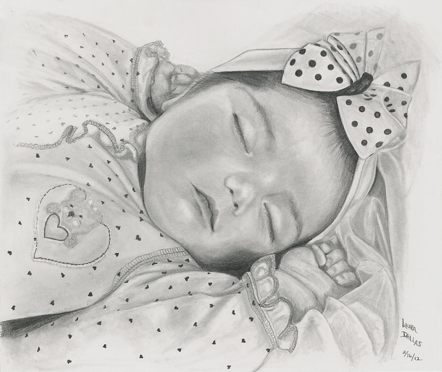Pencil drawing - Baby by L0lyK on DeviantArt
