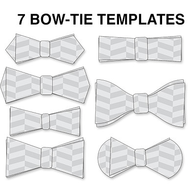 Free Bow Tie Template Printable Free Printable - Rezfoods - Resep ...