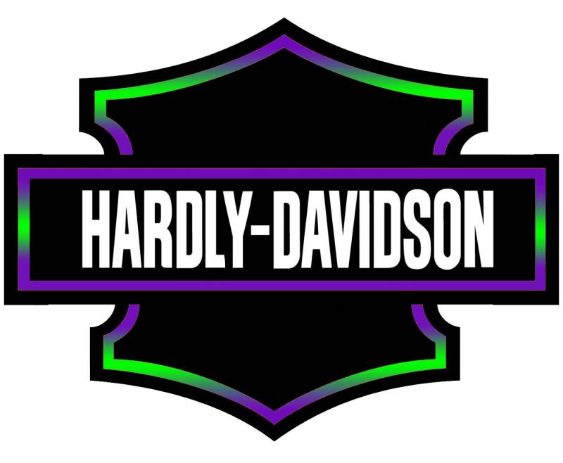 Hardly-Davidson - Parody Motorcycle Logo Design