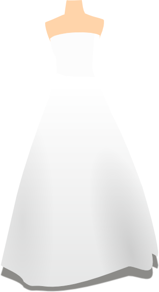 Wedding Dress Clip Art at Clipart library - vector clip art online 