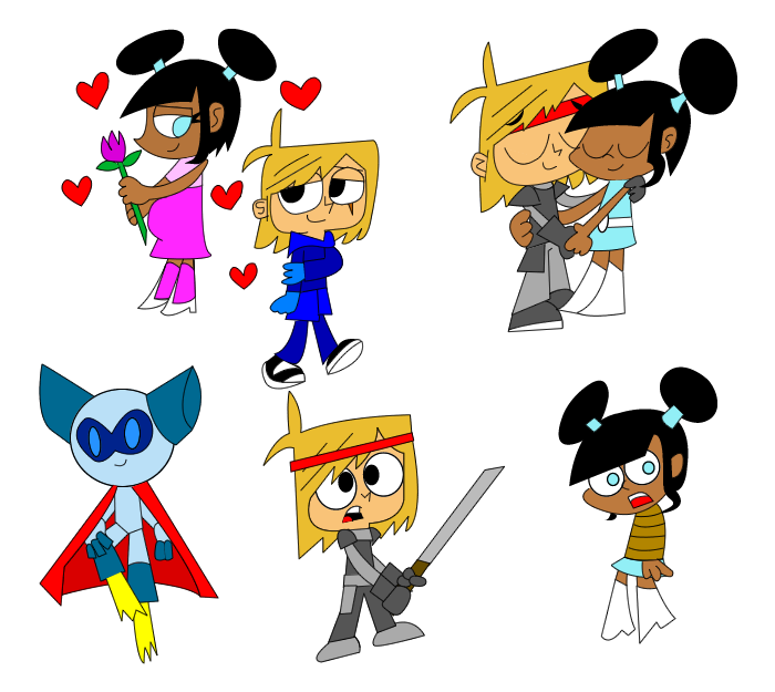 RobotBoy Tommy and Lola Kiss The Girl 