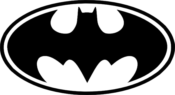 batman symbol in the sky sketch