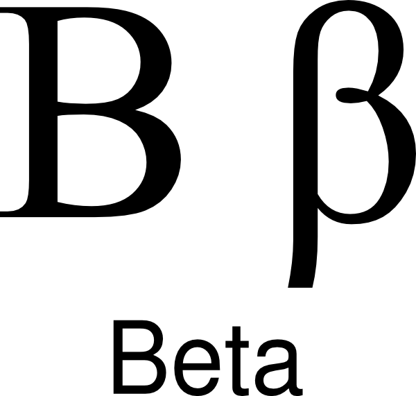 Beta Greek Symbol Beta Greek Symbol