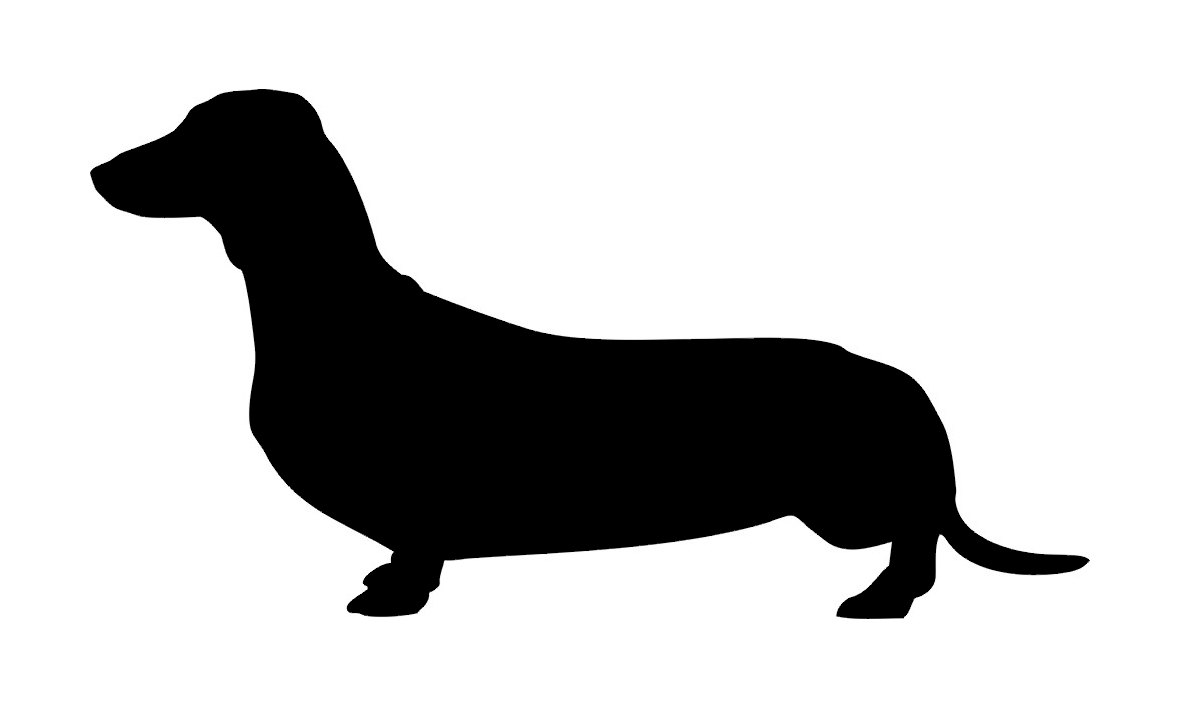 Popular items for dachshund silhouette on Etsy