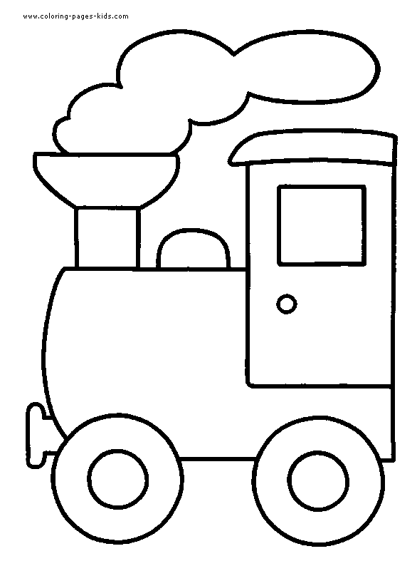 train drawing for kids