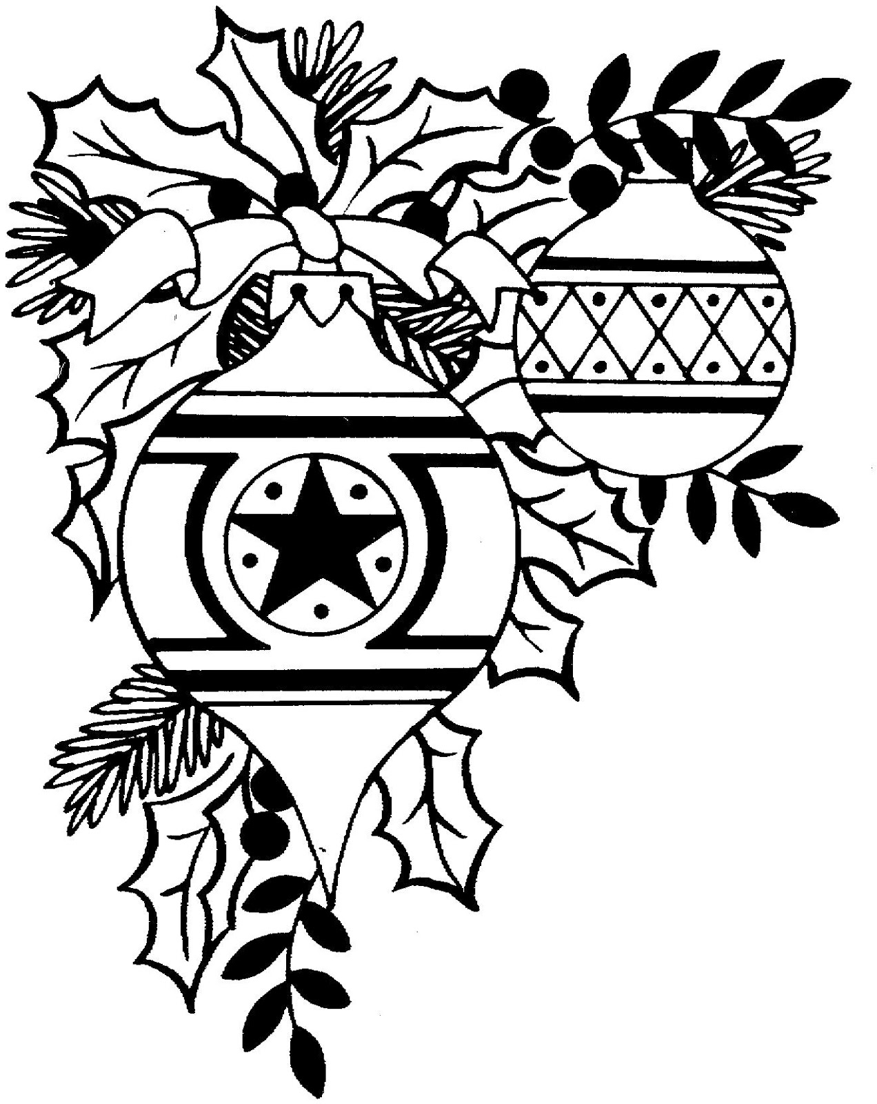 black and white christmas clipart borders