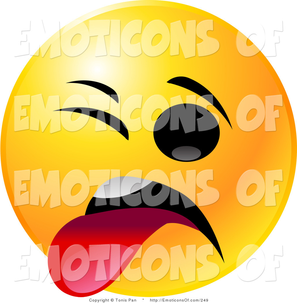 grossed out emoticon