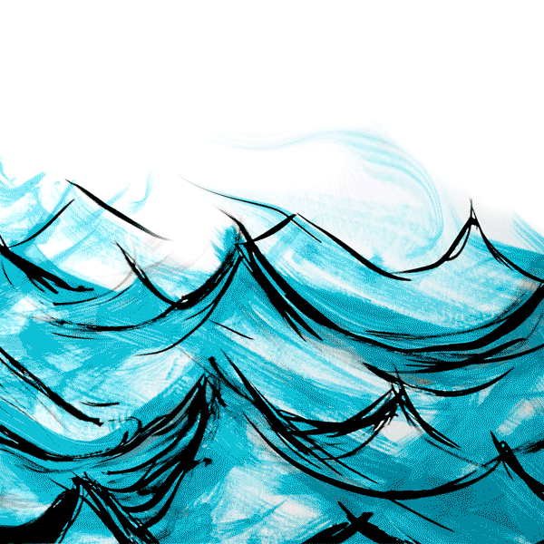 Waves Animated GIF