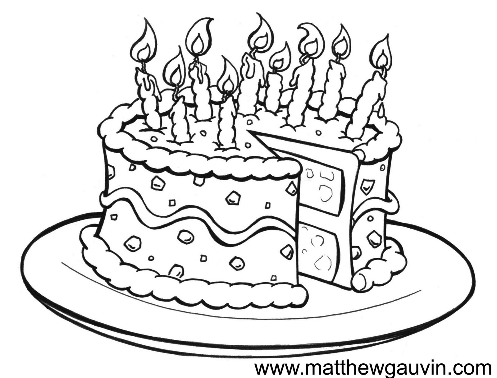Simple Coloring Page. Coloring Book with Cake Stock Vector - Illustration  of bakery, white: 235524759