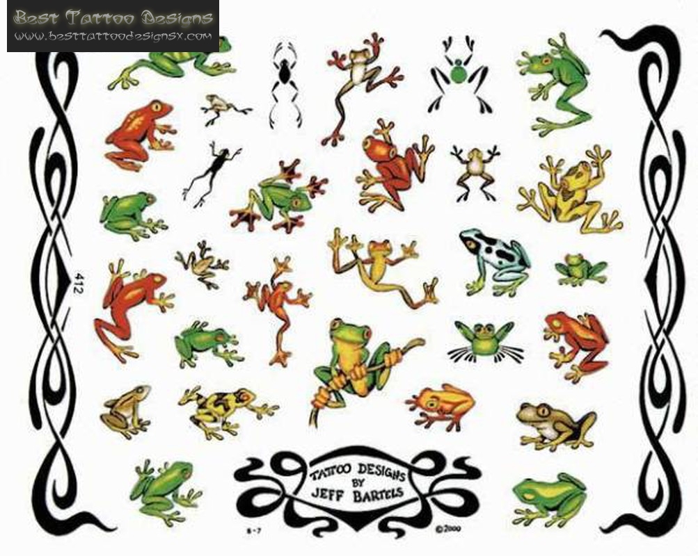 37 Frog Tattoo Ideas