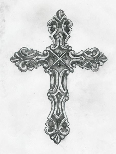 Italian Cross by Regina Farlese TattooNOW