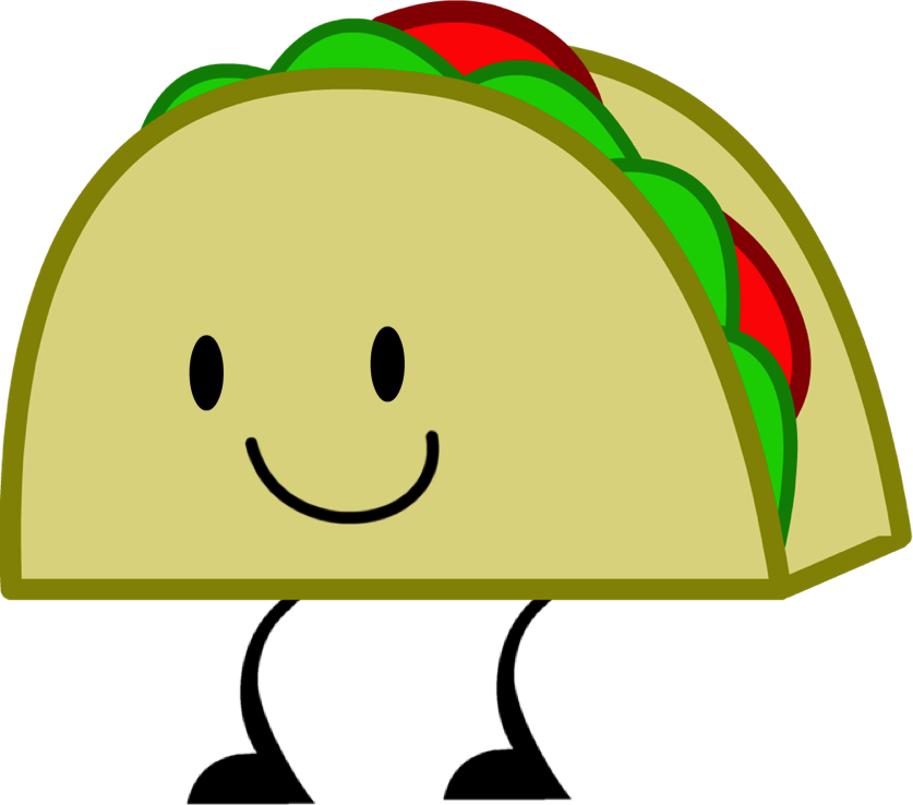 Battle For Dream Island Wiki - Bfdi Taco, HD Png Download - vhv