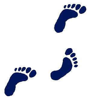 Footprint Icon - Symbol of Progress, Journey, or Tracking
