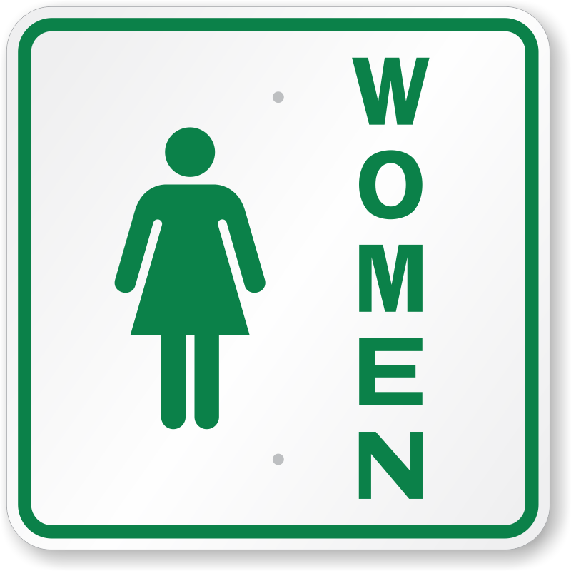 Free Ladies Restroom Sign, Download Free Ladies Restroom Sign png ... Man And Woman Bathroom Symbol