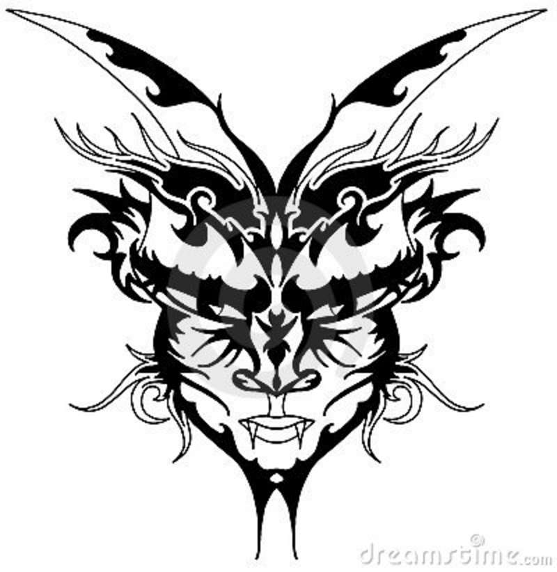 Demon tattoo design - devil tattoo design | Demon tattoo, Creepy tattoos,  Scary tattoos