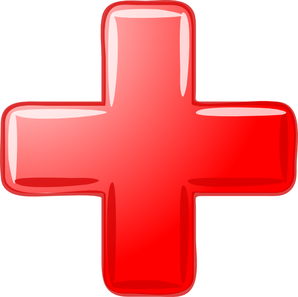 Red Plus Symbol - Clipart library - Clipart library