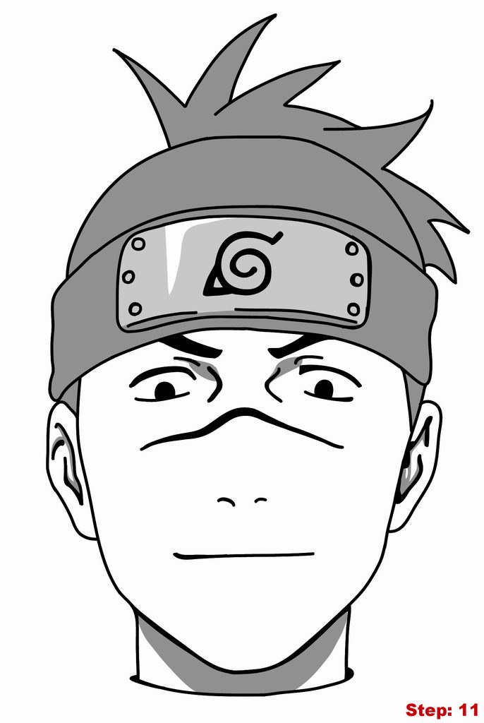 How to draw Naruto  How to draw anime step by step  Naruto drawing step  by step  YouTube