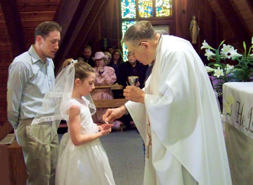 First Communion Ceremony - Sacred Moment of Faith and Family