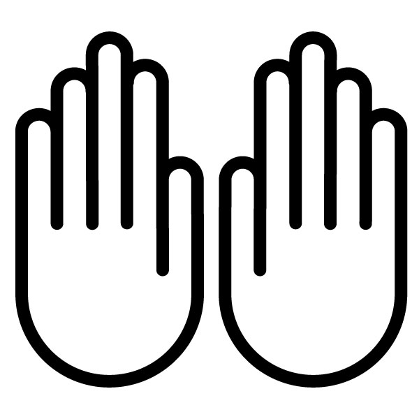 Number Ten 10 Hand Symbol: Free Graphics, Pictograms, icons 