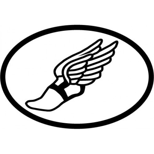 Winged Foot Decal - Clipart library - Clipart library