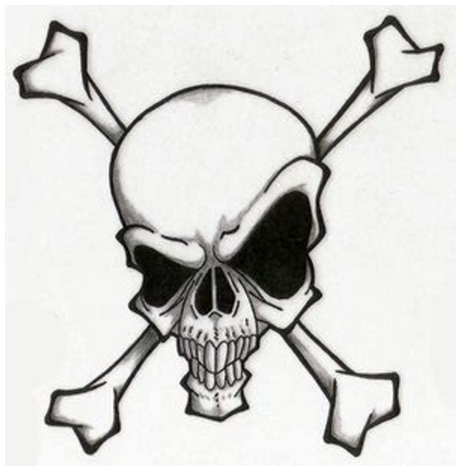 Free Simple Skull Tattoos Designs, Download Free Simple Skull Tattoos Designs png images, Free ClipArts on Clipart Library