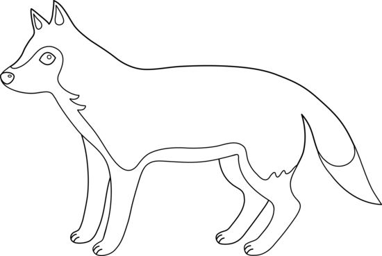 Free Wolf Outline, Download Free Wolf Outline png images, Free ClipArts ...