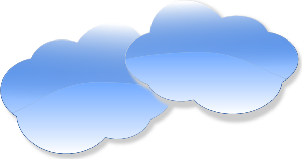 Clouds clip art - vector clip art online, royalty free  public domain