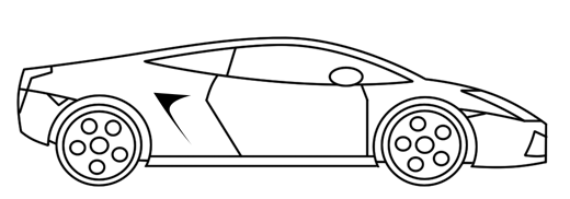 How to Draw a Car (Easy Step by Step)  Simple car drawing, Easy cartoon  drawings, Cartoon car drawing