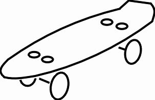Skateboard Clip Art Borders | Clipart library - Free Clipart Images