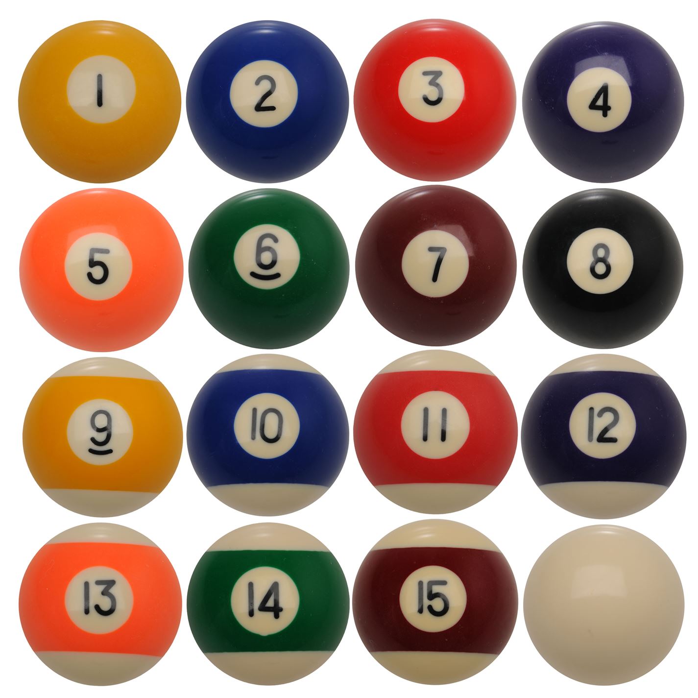 PVC Pool Snooker Ball Triangle Rack For 15 X 1.5 Inch Balls - Plastic Billiards Rack