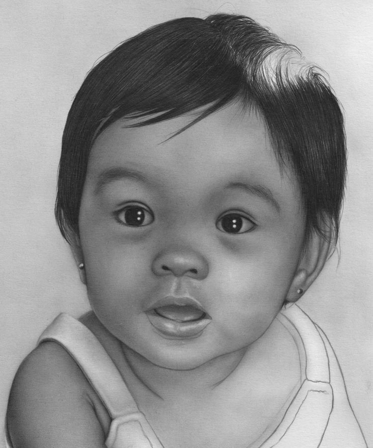 Cute baby sketch — Weasyl