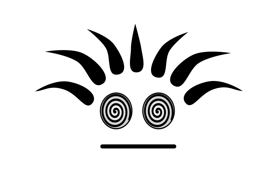 Spiral Stud Earrings - Modern Minimalist Jewelry Design