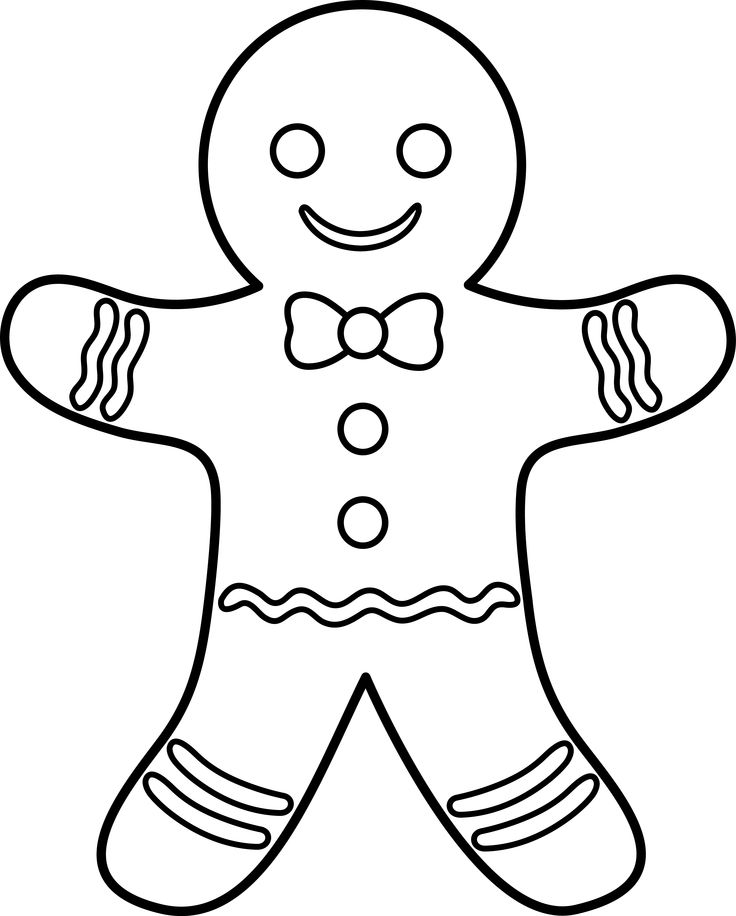 How To Draw A Gingerbread Man (or Woman) - YouTube