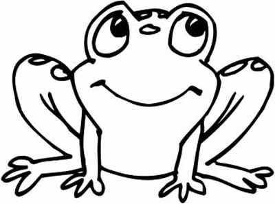 Cartoon Frog Drawings 