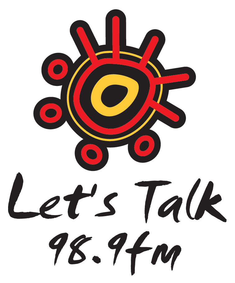 Let's Talk 98.9 FM - Community Radio Station Logo