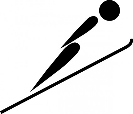 winter olympic sports symbols clip art