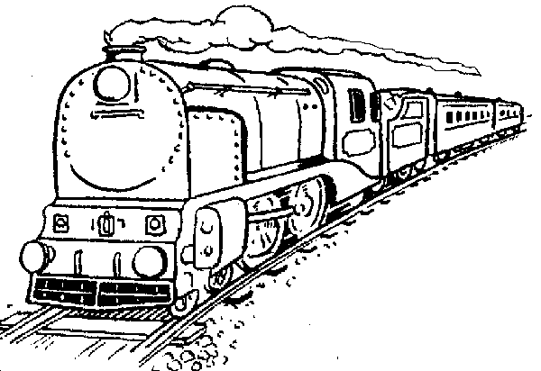 train drawing for kids - Clip Art Library