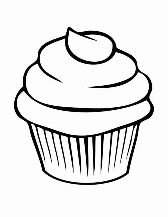 CUTE FOOD DRAWING : HOW TO DRAW A SUPER CUTE AND EASY CUPCAKE STEP BY STEP  - MyHobbyClass.com - Learn Drawing, Painting and have fun with Art and Craft