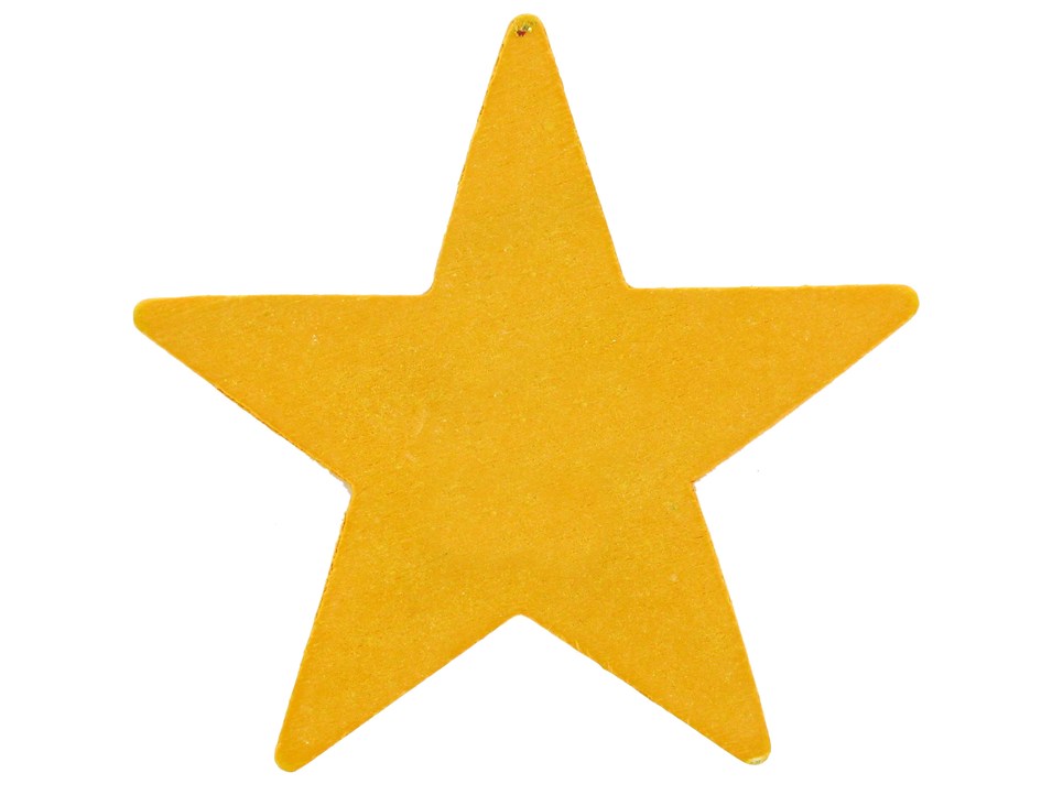 Three small star decals - Stitched Up Stickers