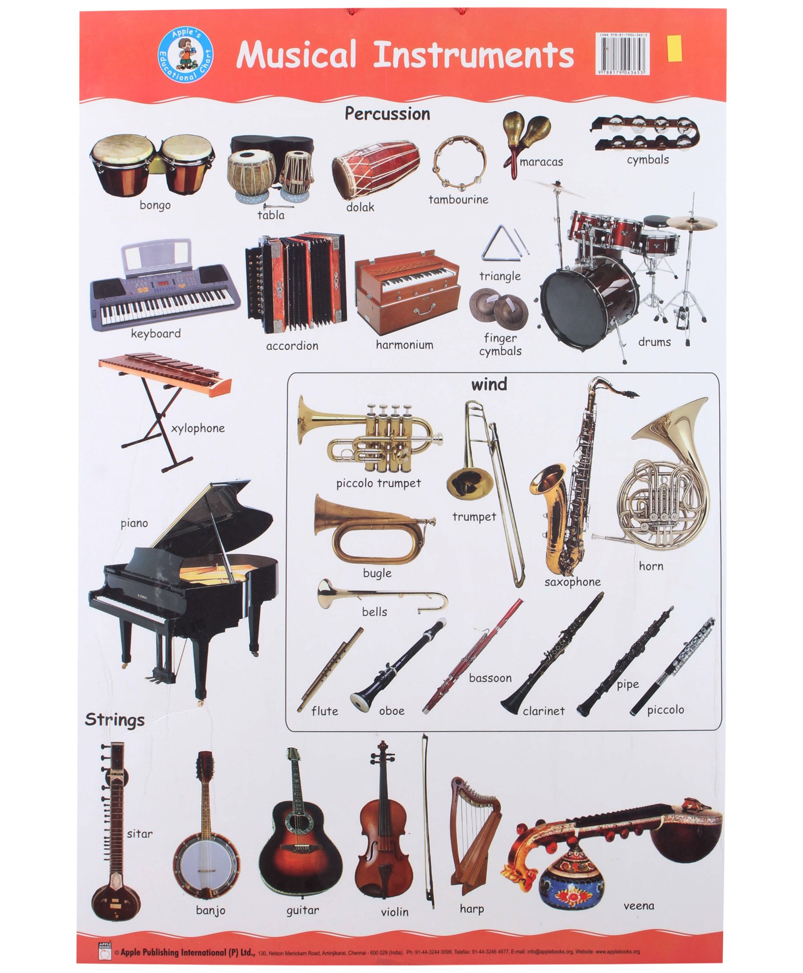 types of musical instruments - Clip Art Library