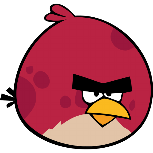 Angry Bird Big Red Icon, PNG ClipArt Image | IconBug.