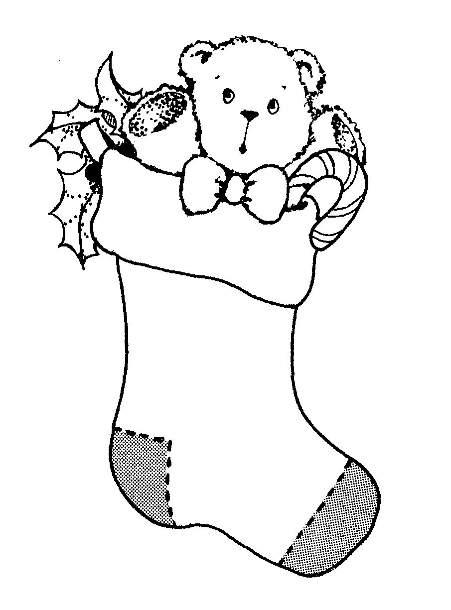 Free Black And White Christmas Stockings, Download Free Black And White  Christmas Stockings png images, Free ClipArts on Clipart Library