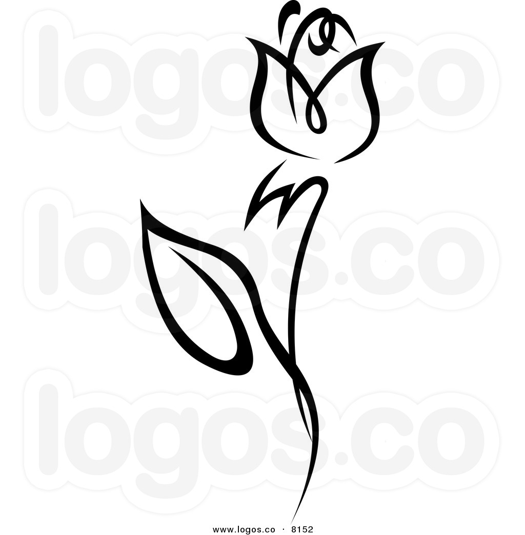 Free Tulips Clipart Black And White, Download Free Tulips Clipart Black ...